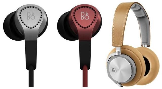 Наушники Bang & Olufsen BeoPlay H3 и H6 в алюминиевом корпусе