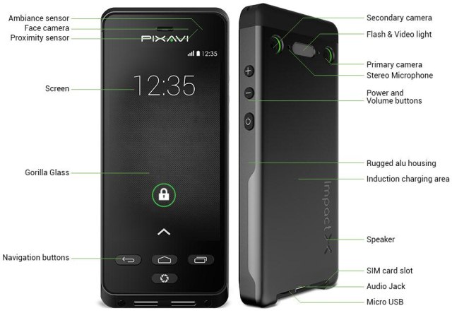 Bartec Pixavi Impact X: защищенный от воды, пыли, грязи и... взрывов смартфон-4