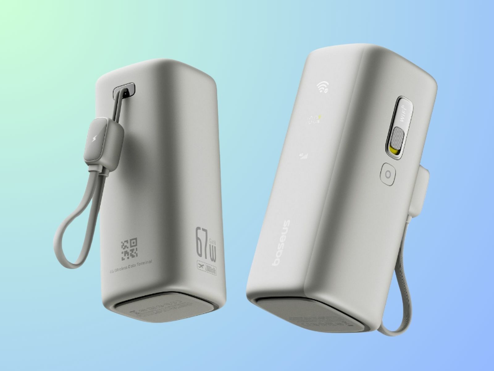 Baseus EnerGeek MiFi - a portable gadget for charging and mobile internet