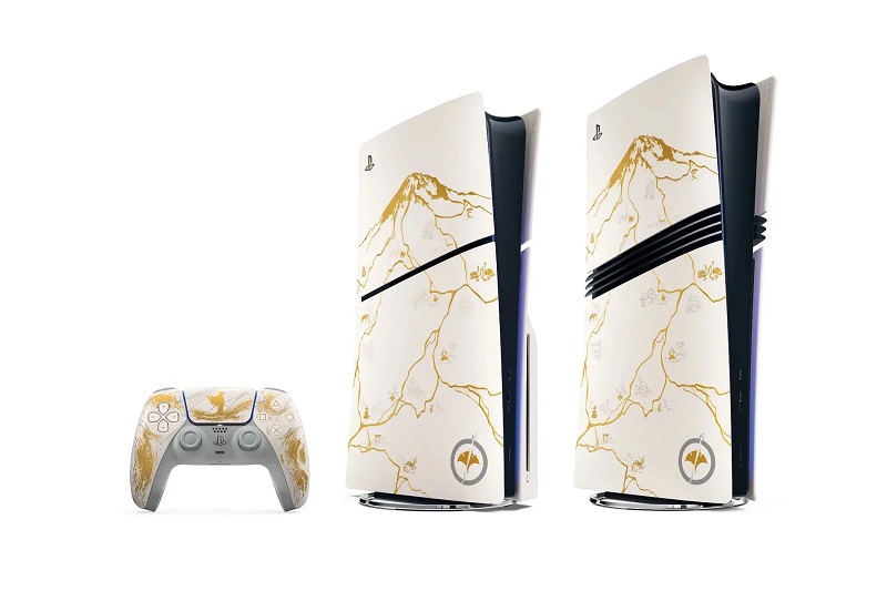 PlayStation 5 Gold Limited Edition у стилі кінцугі PlayStation 5 Gold Limited Edition