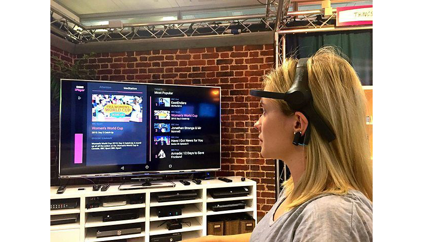 Прототип BBC Mind Control TV позволяет управлять телевизором силой мысли