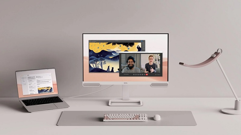 BenQ EW2790U 27 inch monitor with 4K display