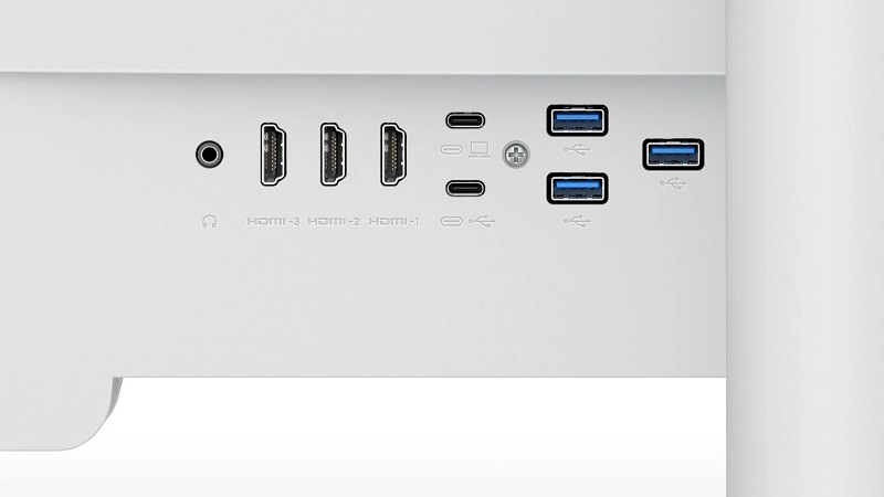 BenQ EW2790U monitor connections