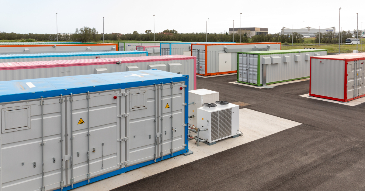 Energy storage system at Fiumicino Airport