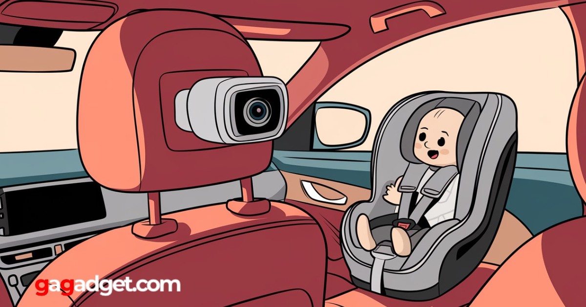 Caméra surveillance bébé voiture