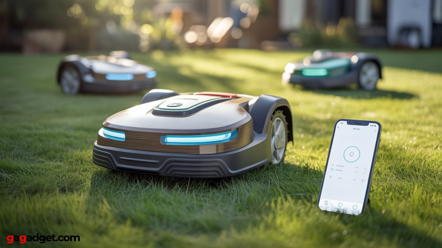 WiFi robotic lawn mower