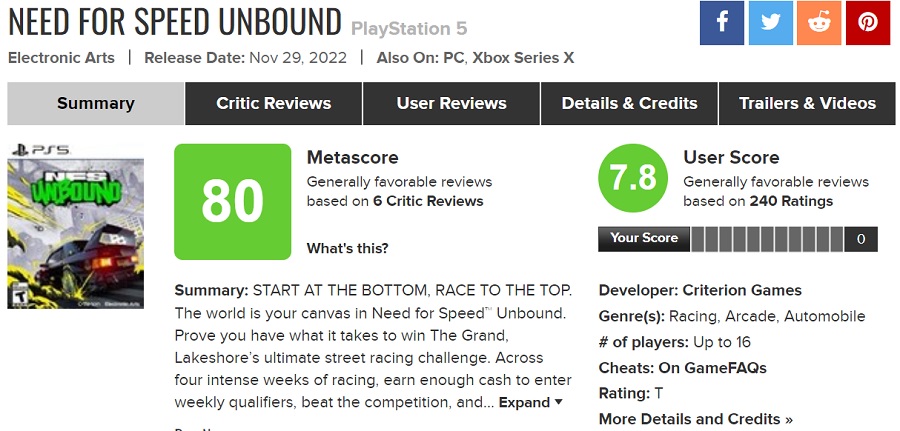 Critics and players praised Need for Speed: Unbound-2