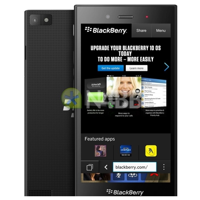 Рендеры и спецификации смартфона BlackBerry Z3 Jakarta