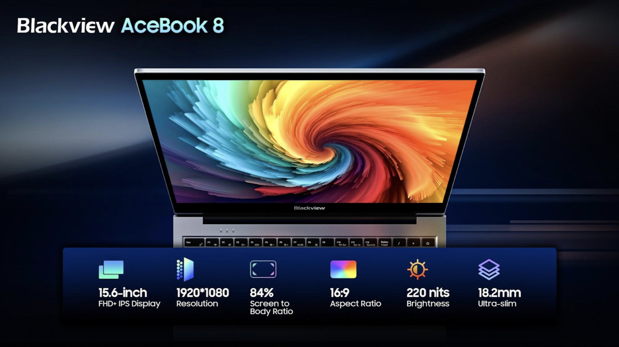 Blackview AceBook 8: 15-дюймовий ноутбук із чипом Intel N97, 16 ГБ ОЗП, SSD-накопичувачем на 512 ГБ і Windows 11 на борту-2