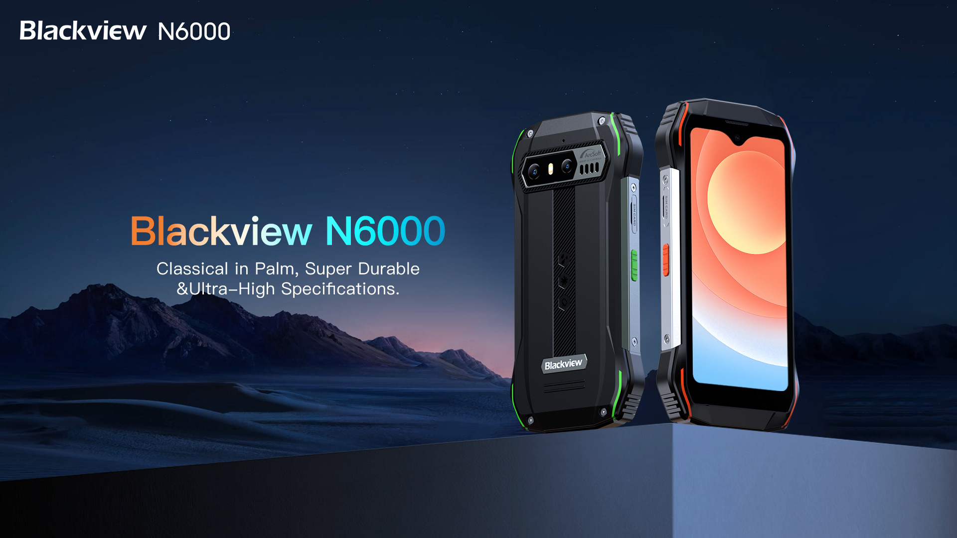Blackview N6000: компактний захищений смартфон з екраном на 4.3 дюйми, чипом Helio G99 і камерою на 48 МП за акційною ціною