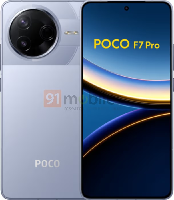 Poco F7 Pro в черном цвете