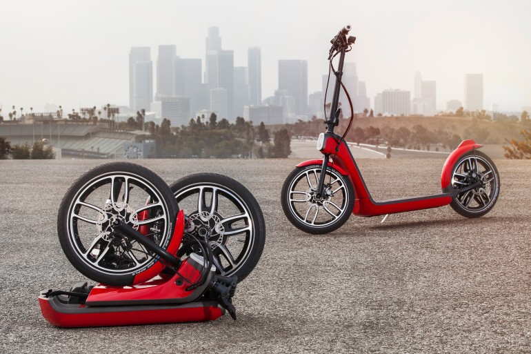 Mini CitySurfer: складной электроскутер по версии BMW-2