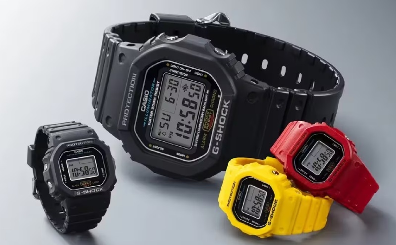 Casio G-Shock Nano DWN-5600 in different colors