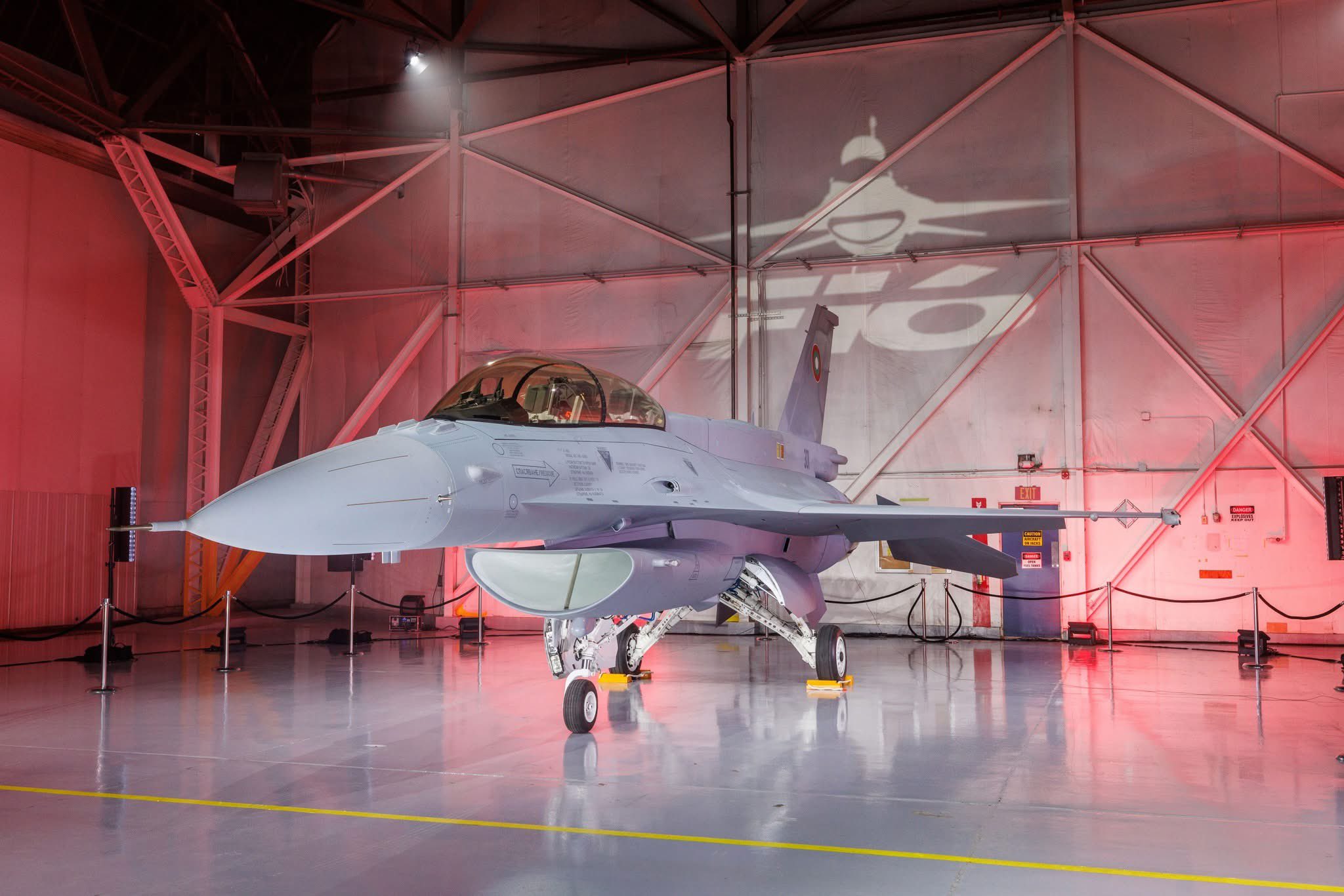 The first Bulgarian F-16 Block 70