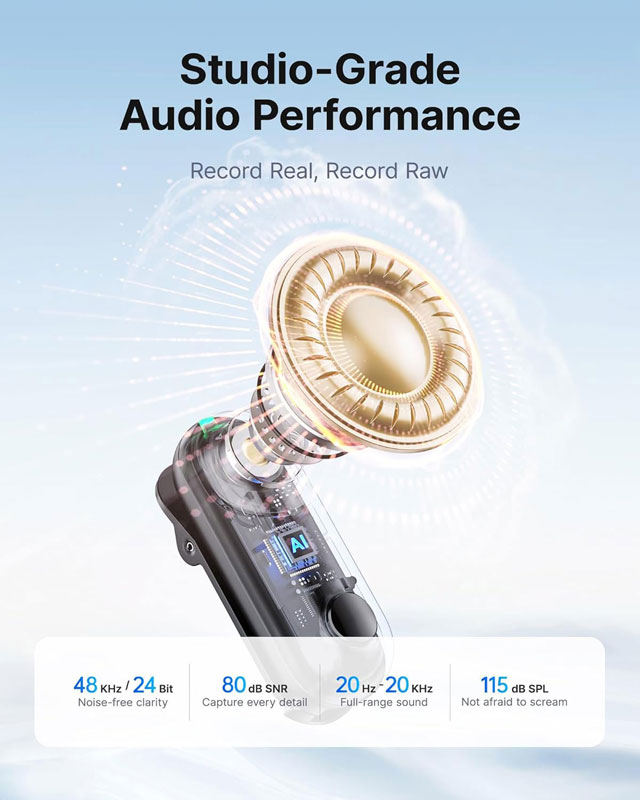 BOYA Magic microphone in various designs
