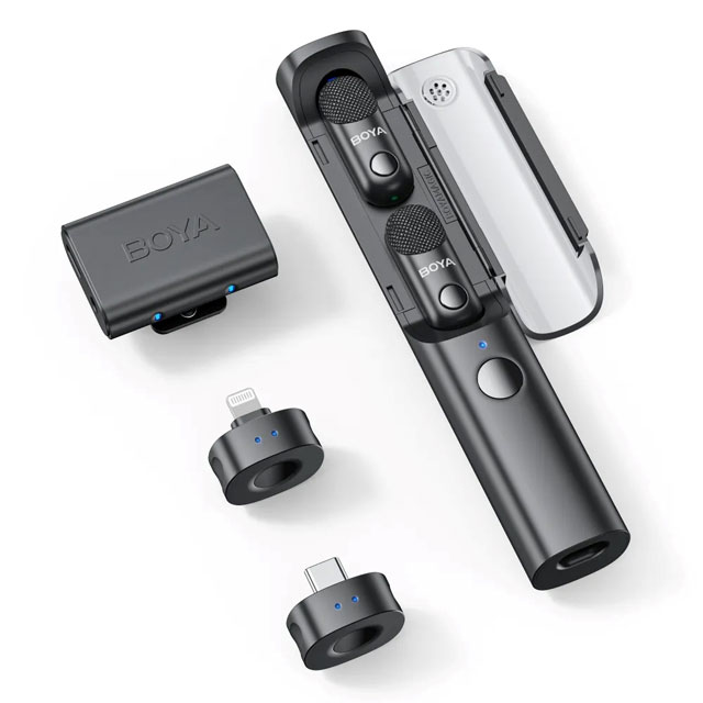 BOYA Magic features: Noise cancellation and settings