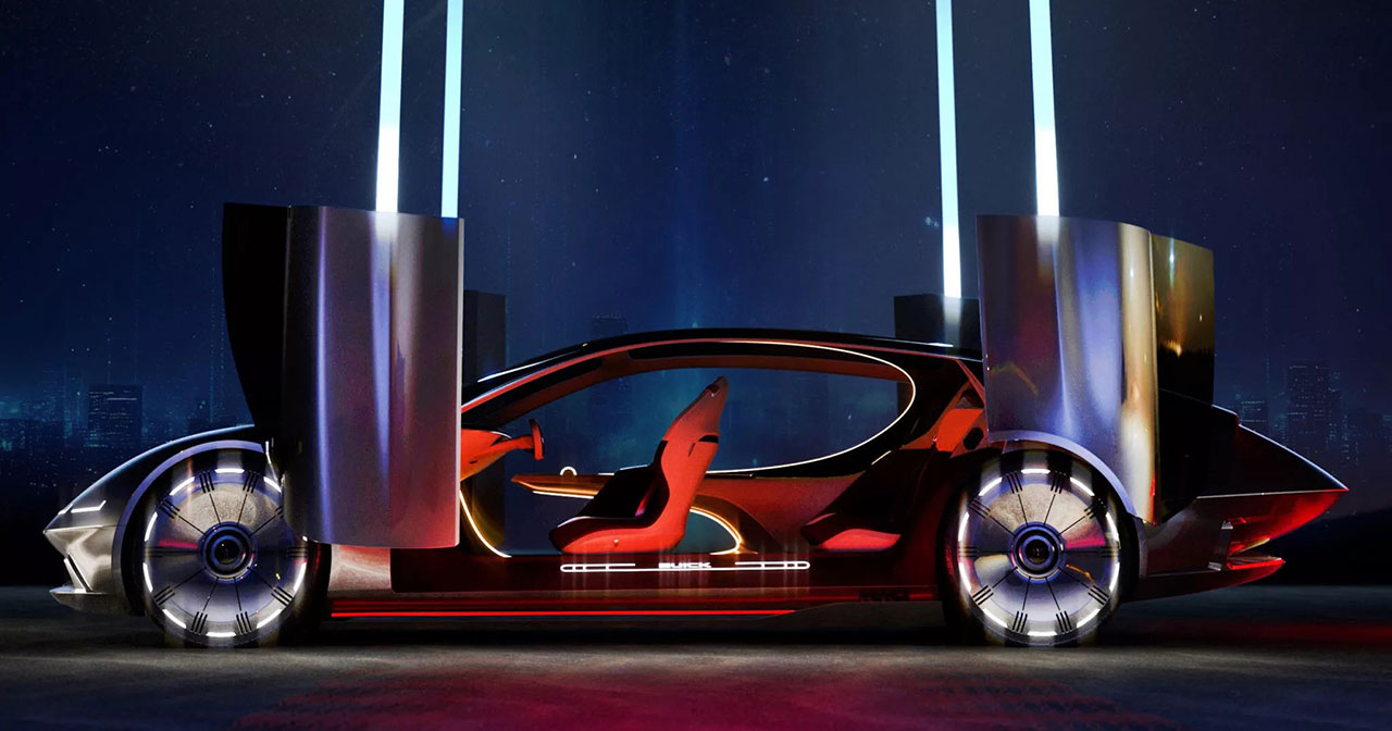 Концепт Buick Electra Orbit: вид ззаду