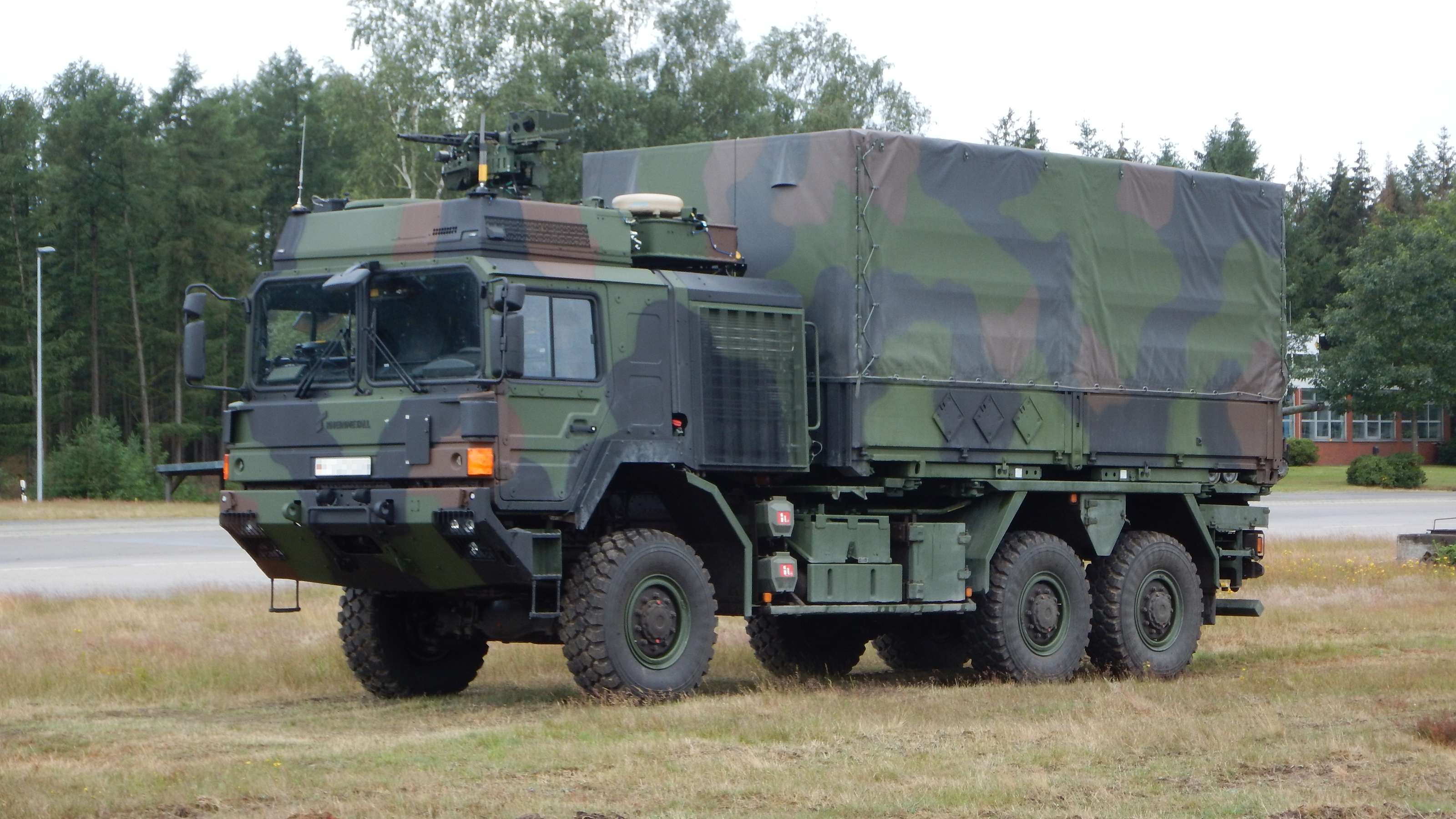 A military truck. Illustration: Bundeswehr