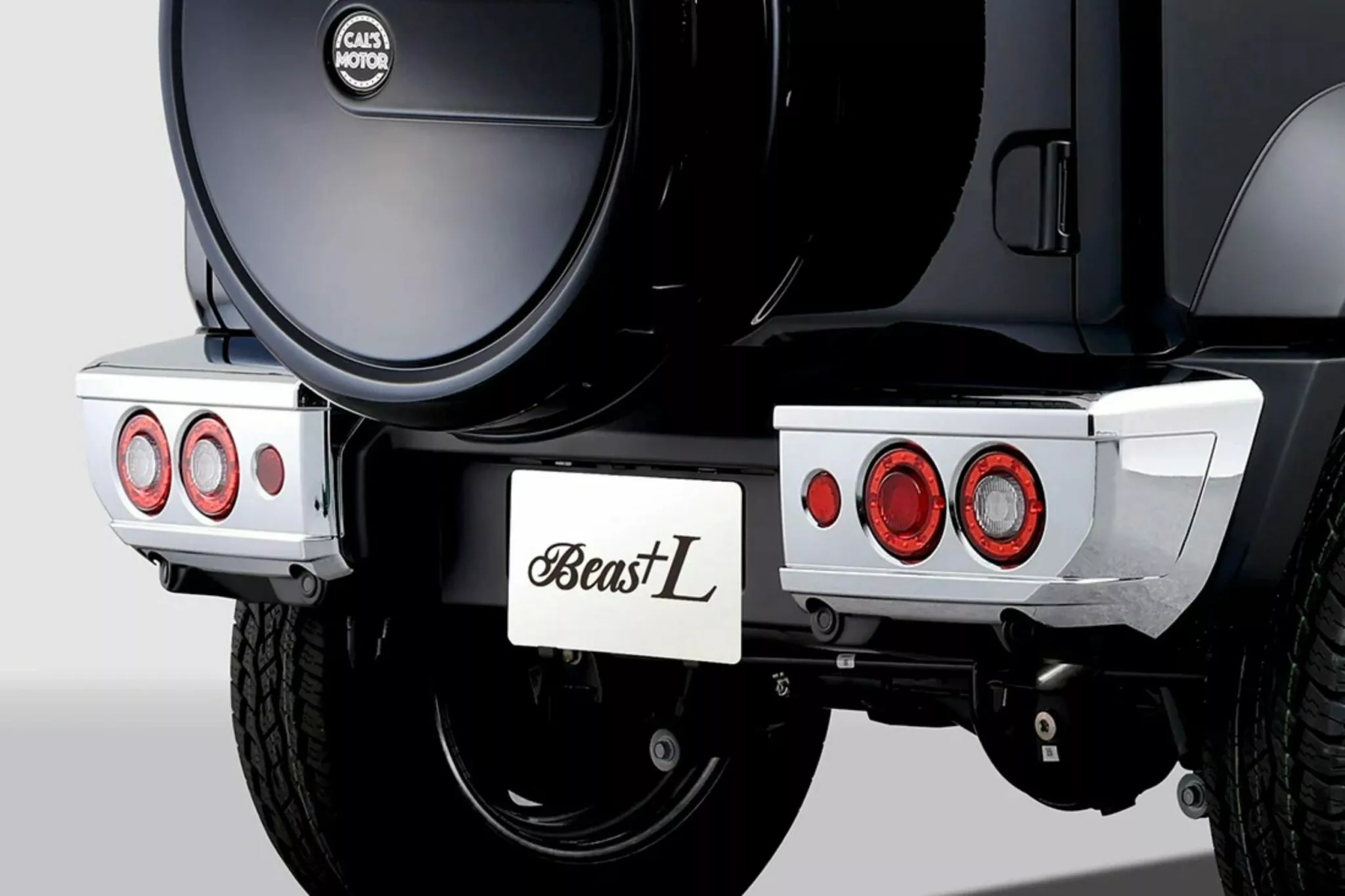 Beas+ L bodystyle for Suzuki Jimny side action shot