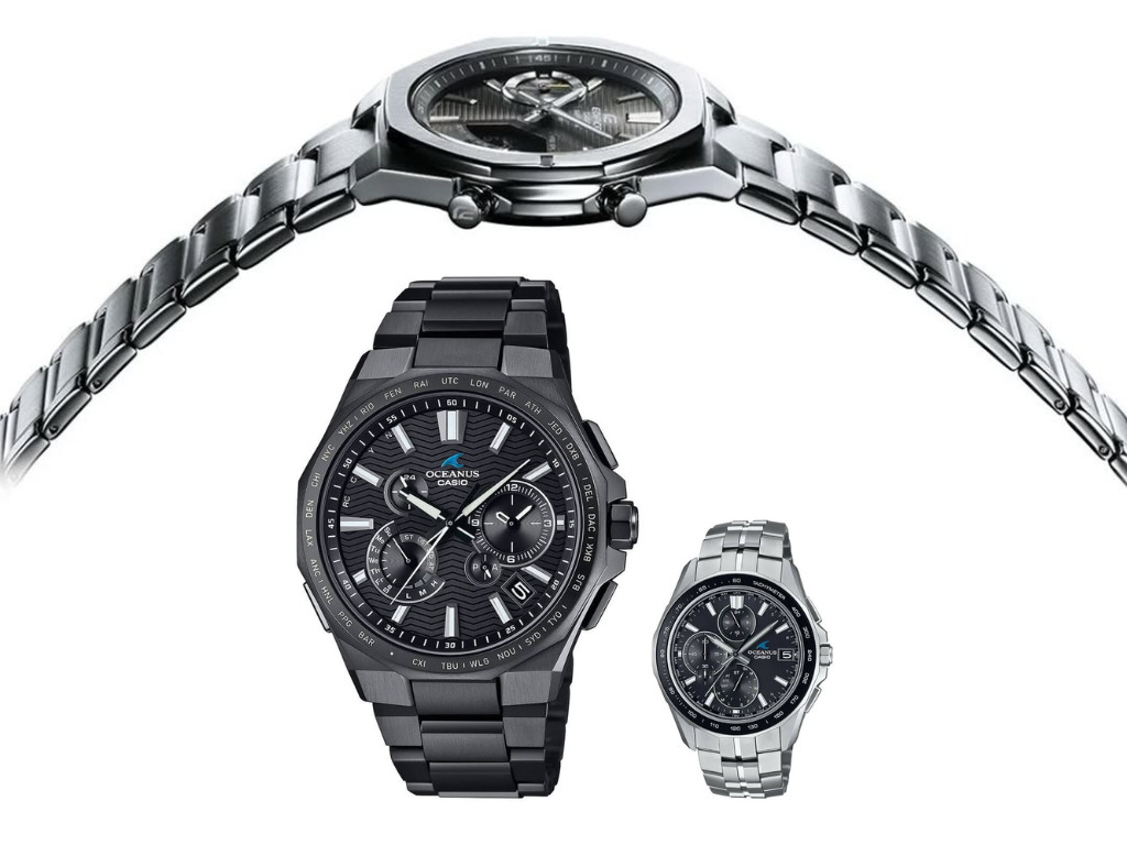 Casio Edifice и Oceanus часы Casio Edifice и Oceanus