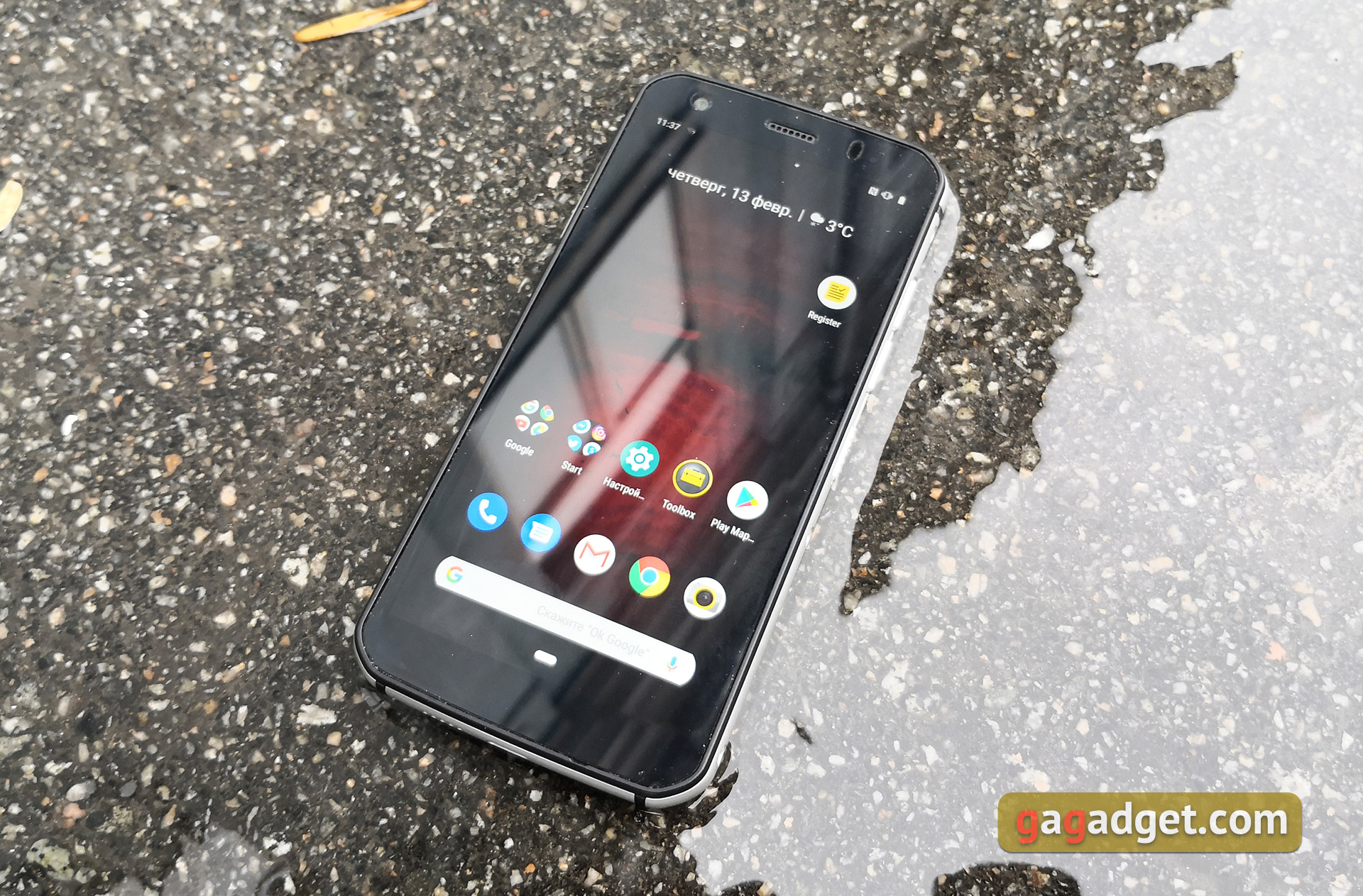 Огляд CAT S52: "незламний" смартфон з людським обличчям та NFC-16