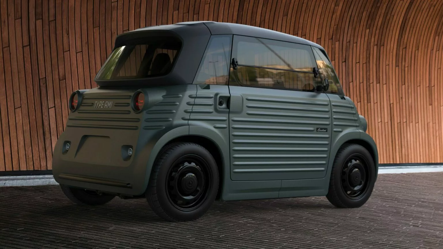 Citroën Type Ami from the 1960s.