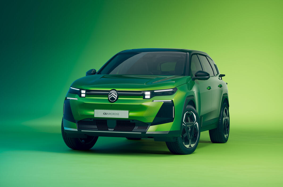 Avant du Citroën C5 Aircross