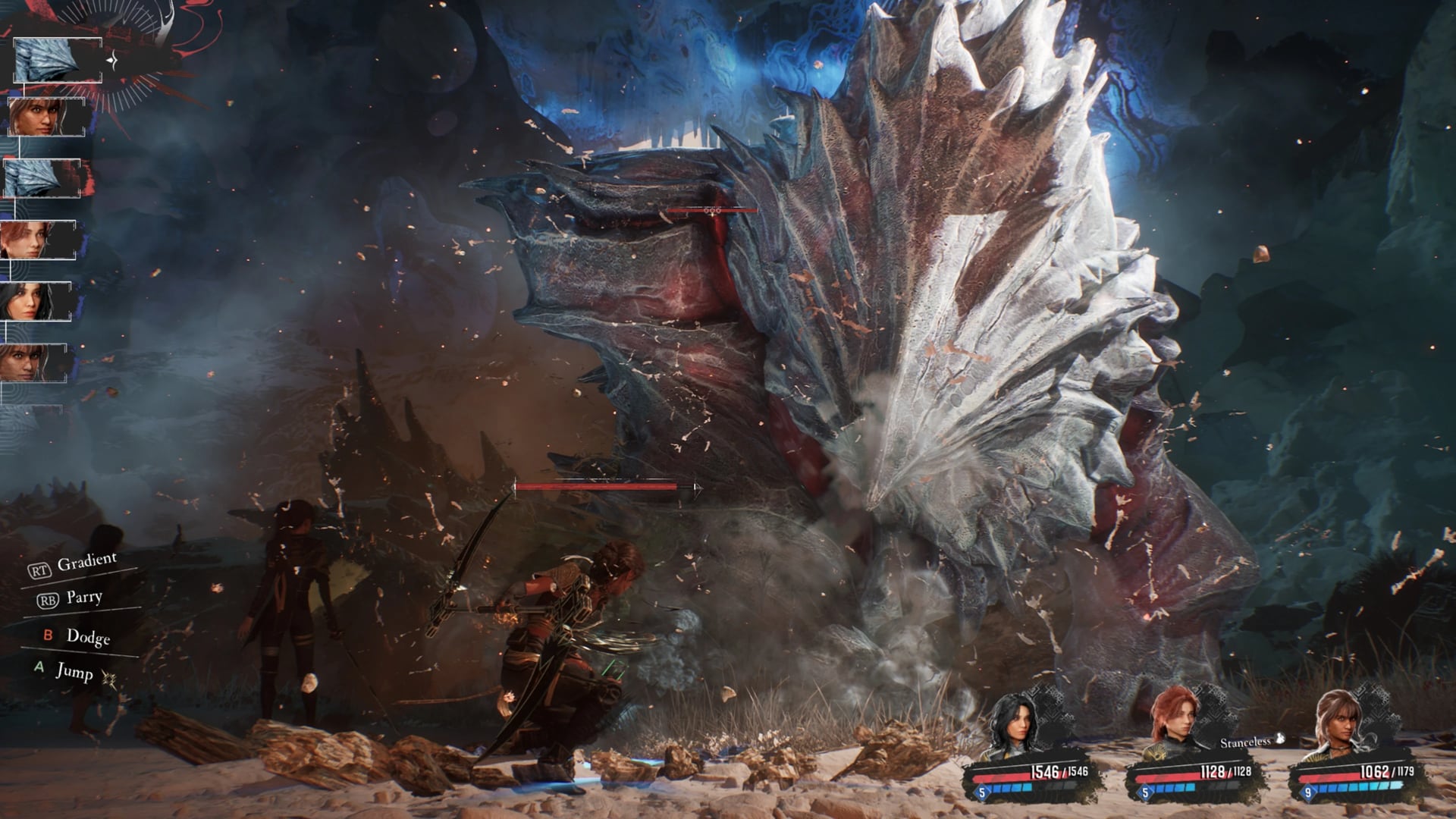 Every fight is a small act: think, press, hit. Illustration: Sandfall Interactive