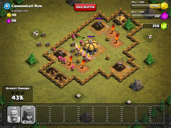Игры для iPad: Clash of Clans-3