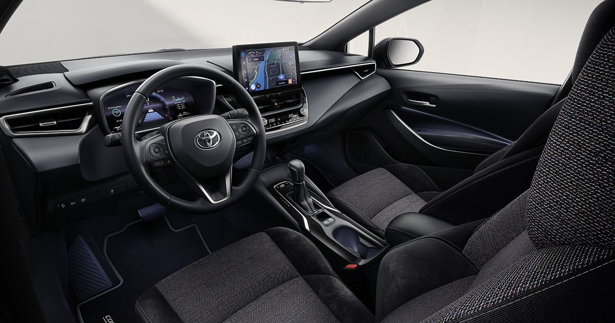 Інтер'єр Toyota Corolla 2025