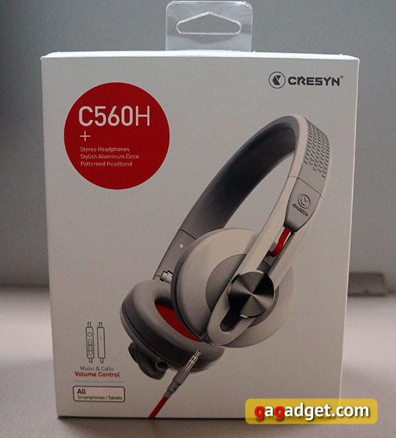 Обзор накладных закрытых наушников Cresyn C560H-2