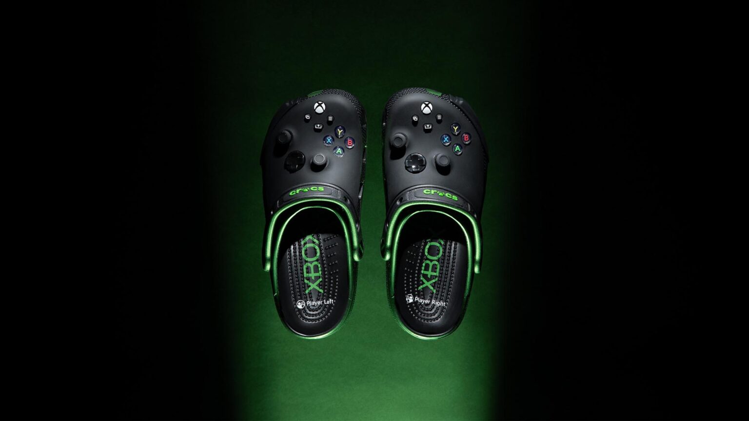 Повний вигляд нової колекції Crocs та Xbox