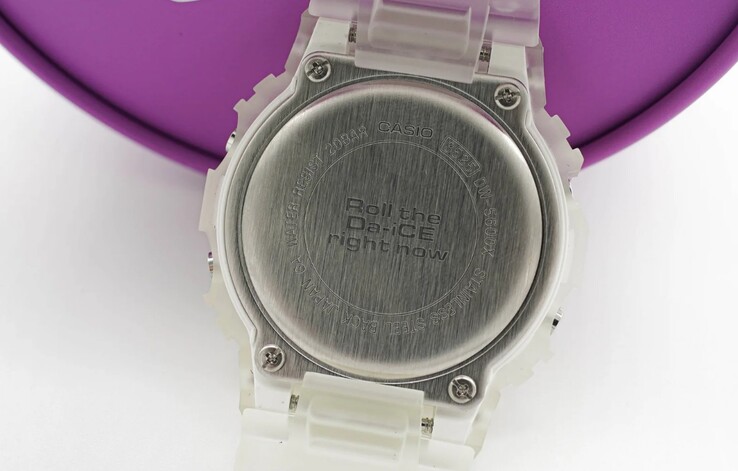 Design minimaliste de la montre G-Shock DW-5600