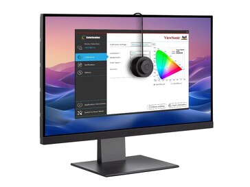 Vue latérale du moniteur