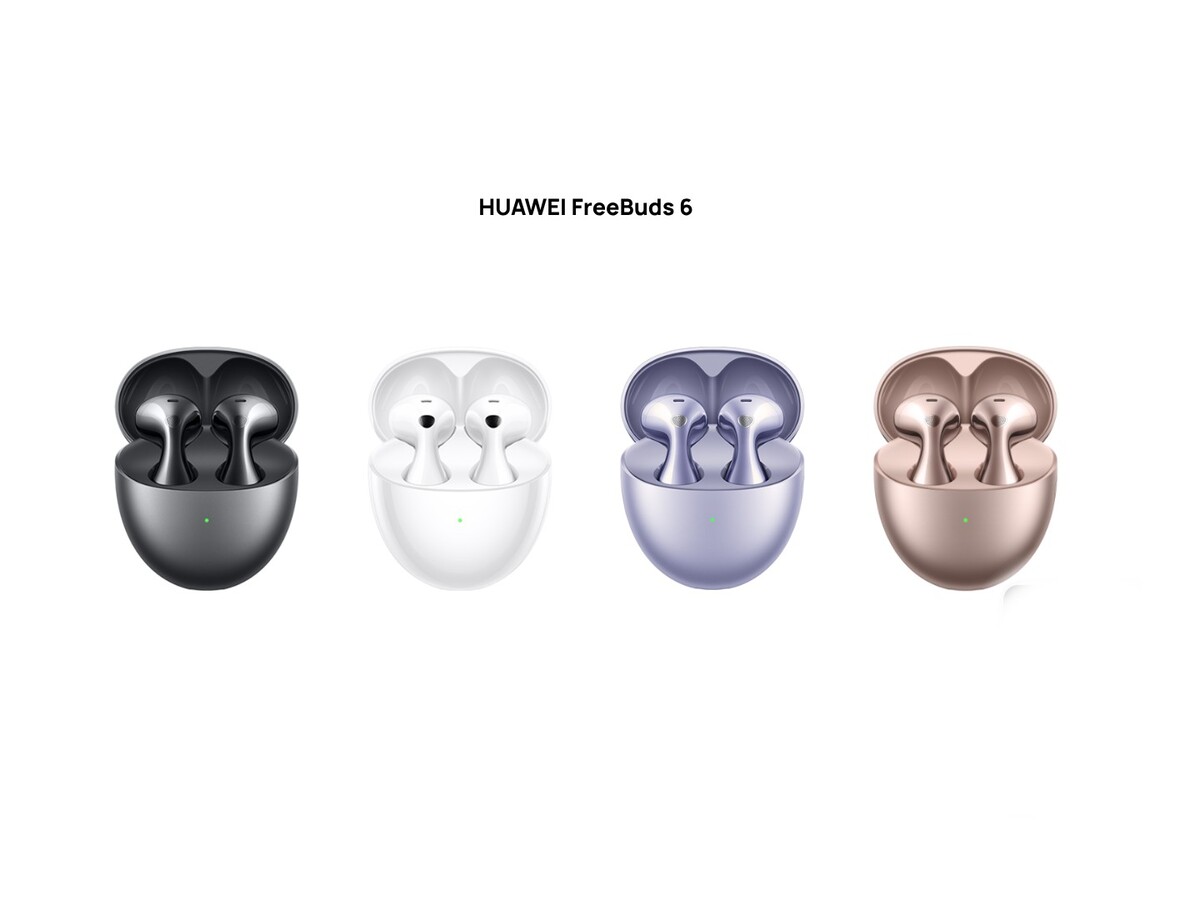 Цвета Huawei FreeBuds 6