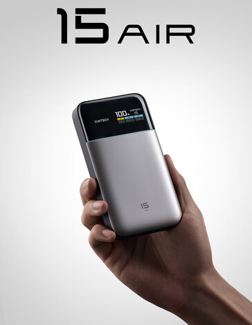 Design du Cuktech Power Bank 15 Air