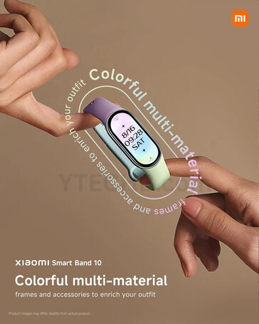 Xiaomi Smart Band 10 - back part