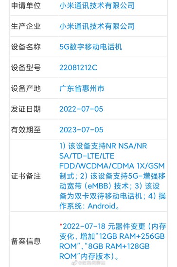 Xiaomi chipset concept