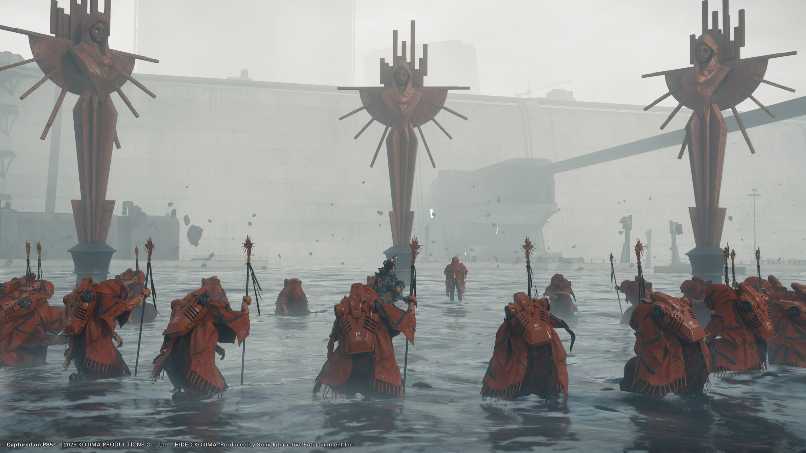 A scene from Death Stranding 2: On the Beach
