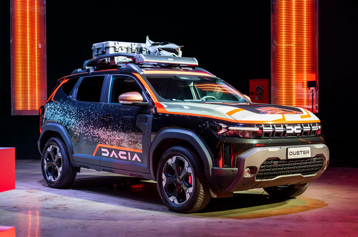 Dacia Duster Soul of Dakar, quart avant.