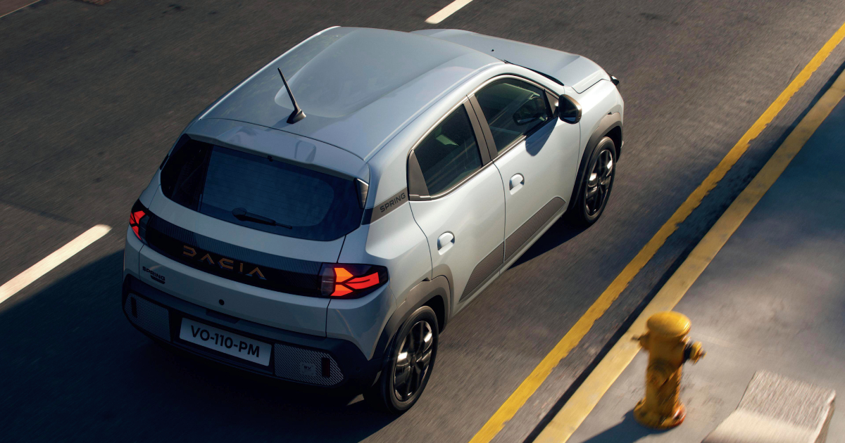 Интерьер Dacia Spring