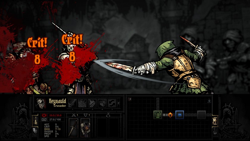 Обзор игры Darkest Dungeon: параноик, клептоман, мазохист и другие приключенцы-2