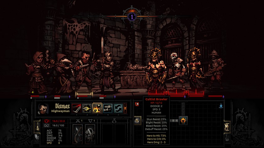 Обзор игры Darkest Dungeon: параноик, клептоман, мазохист и другие приключенцы-3