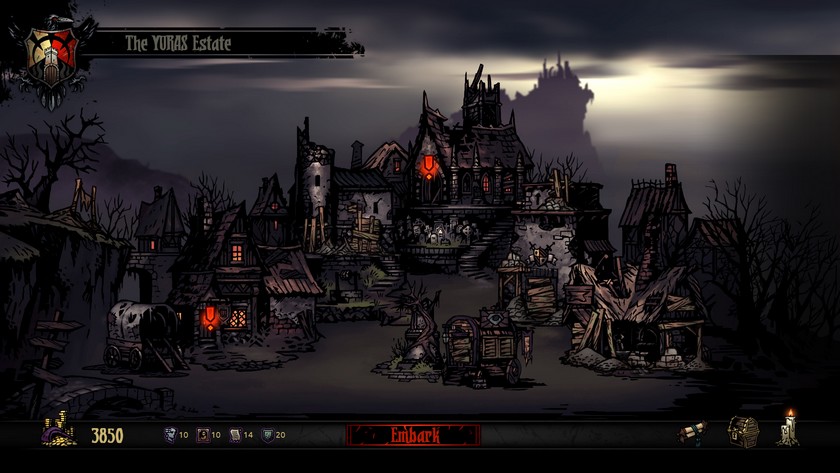 Обзор игры Darkest Dungeon: параноик, клептоман, мазохист и другие приключенцы-4