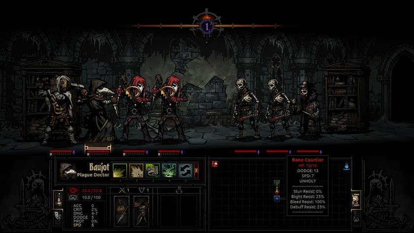 Обзор игры Darkest Dungeon: параноик, клептоман, мазохист и другие приключенцы-5