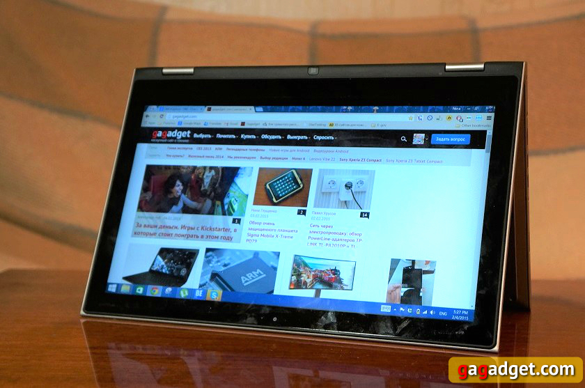 Обзор трансформера Dell Inspiron 7348 на Intel Broadwell