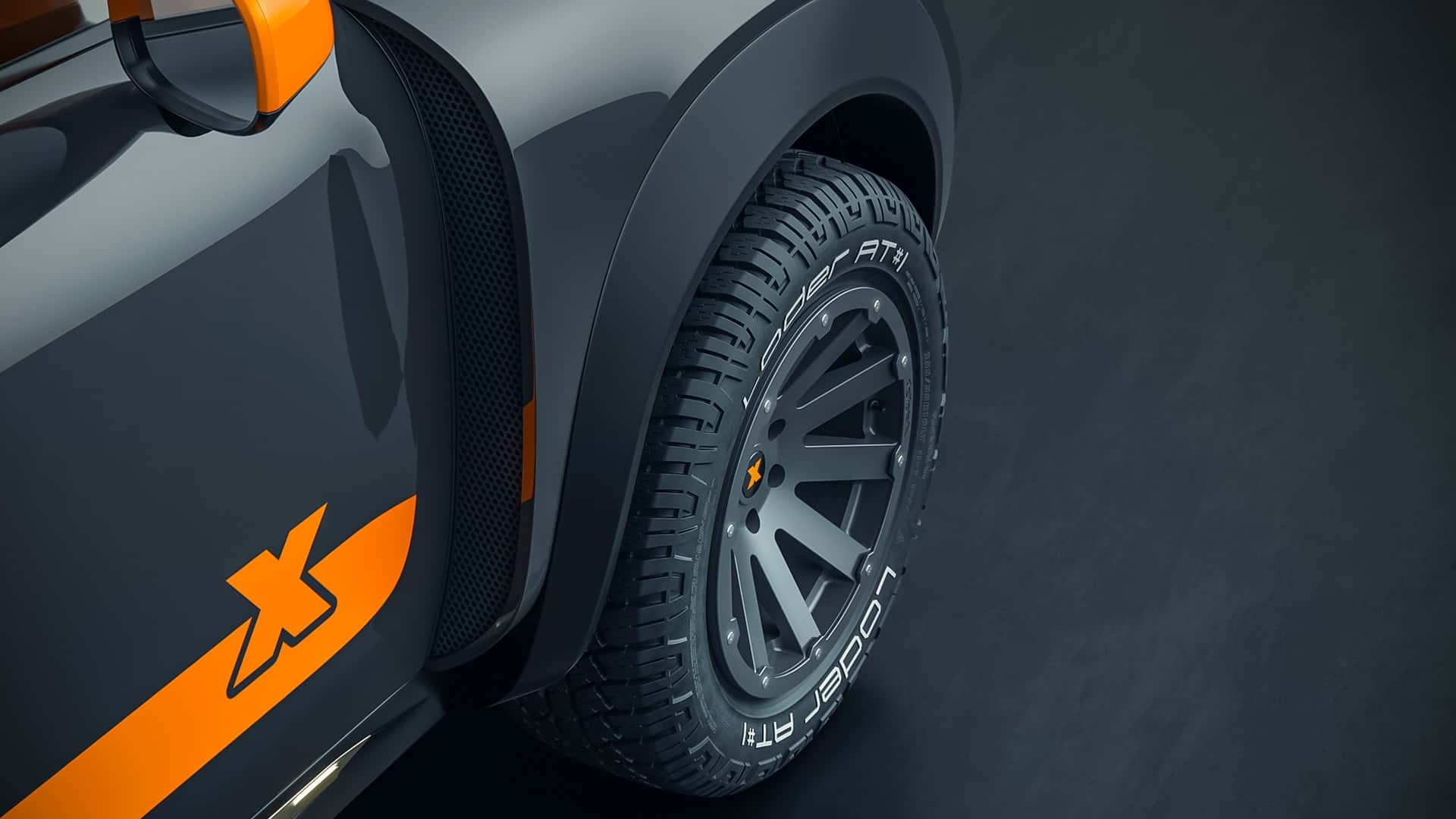 Mini Countryman in Dakar Rally style, view 4