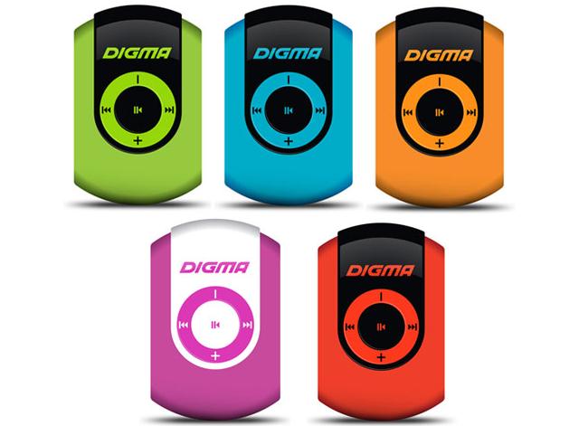 Компактный MP3-плеер Digma C1 Компактный MP3-плеер Digma C1