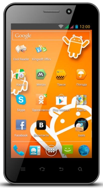 Смартфон DIGMA iDxD5 3G с 5-дюймовым дисплеем 800х480 и поддержкой DualSIM