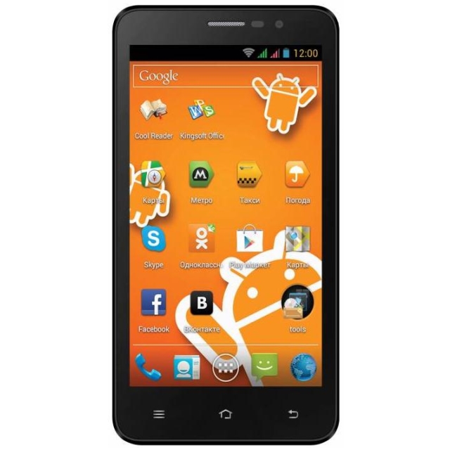 Четырехъядерный смартфон Digma iDxQ5 3G с 5-дюймовым IPS-дисплеем